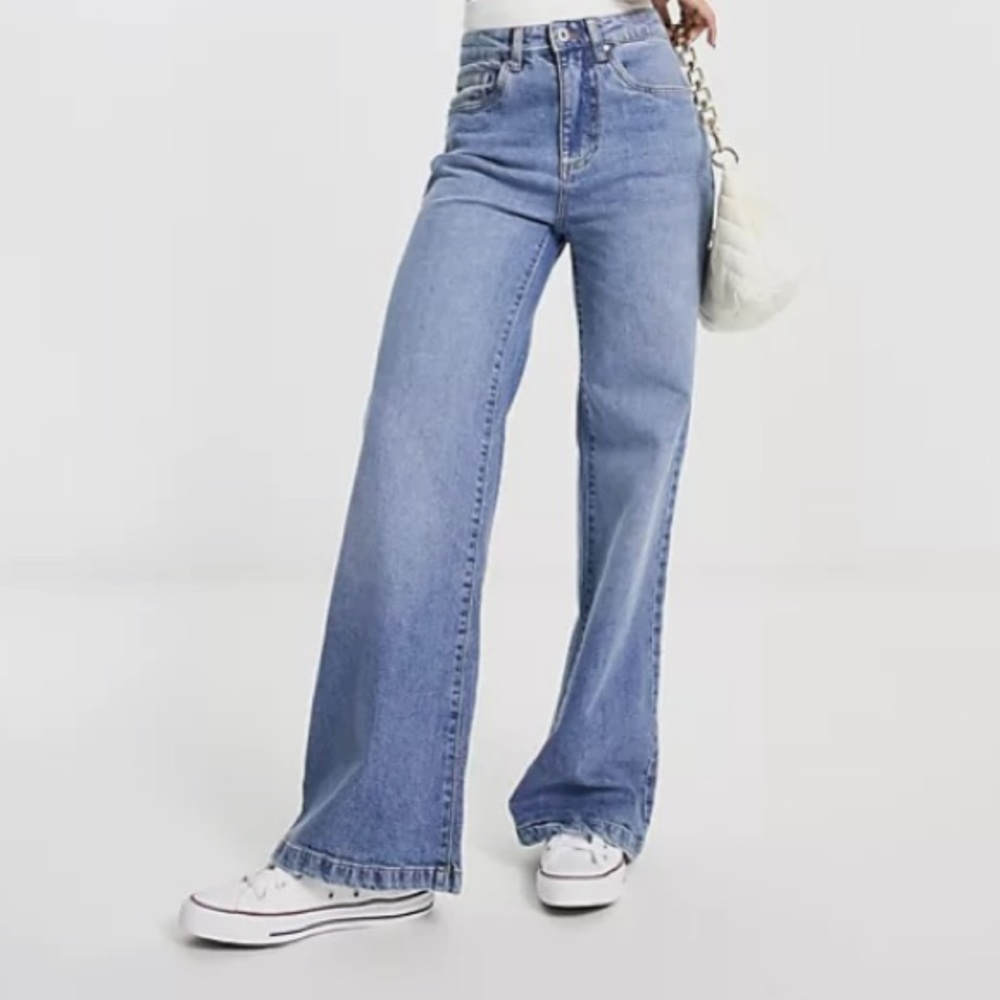 Cotton On Wide Leg Jeans - Size 6